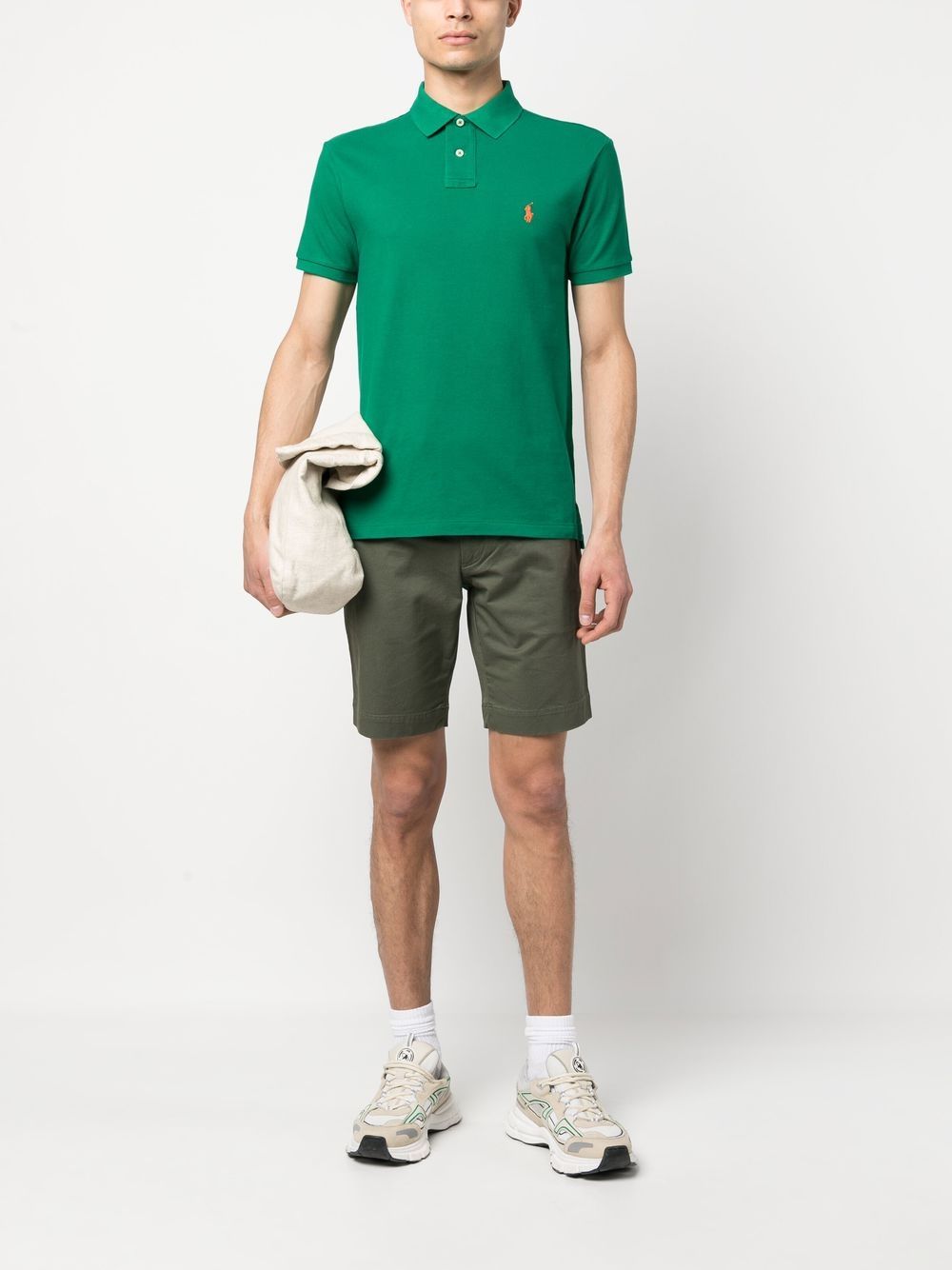 Polo green clearance shorts