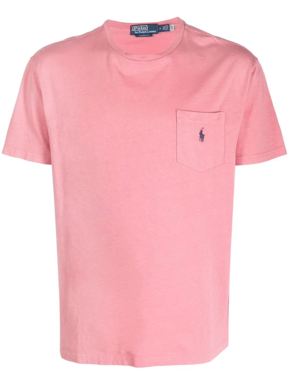 

Polo Ralph Lauren embroidered-pony detail T-shirt - Pink