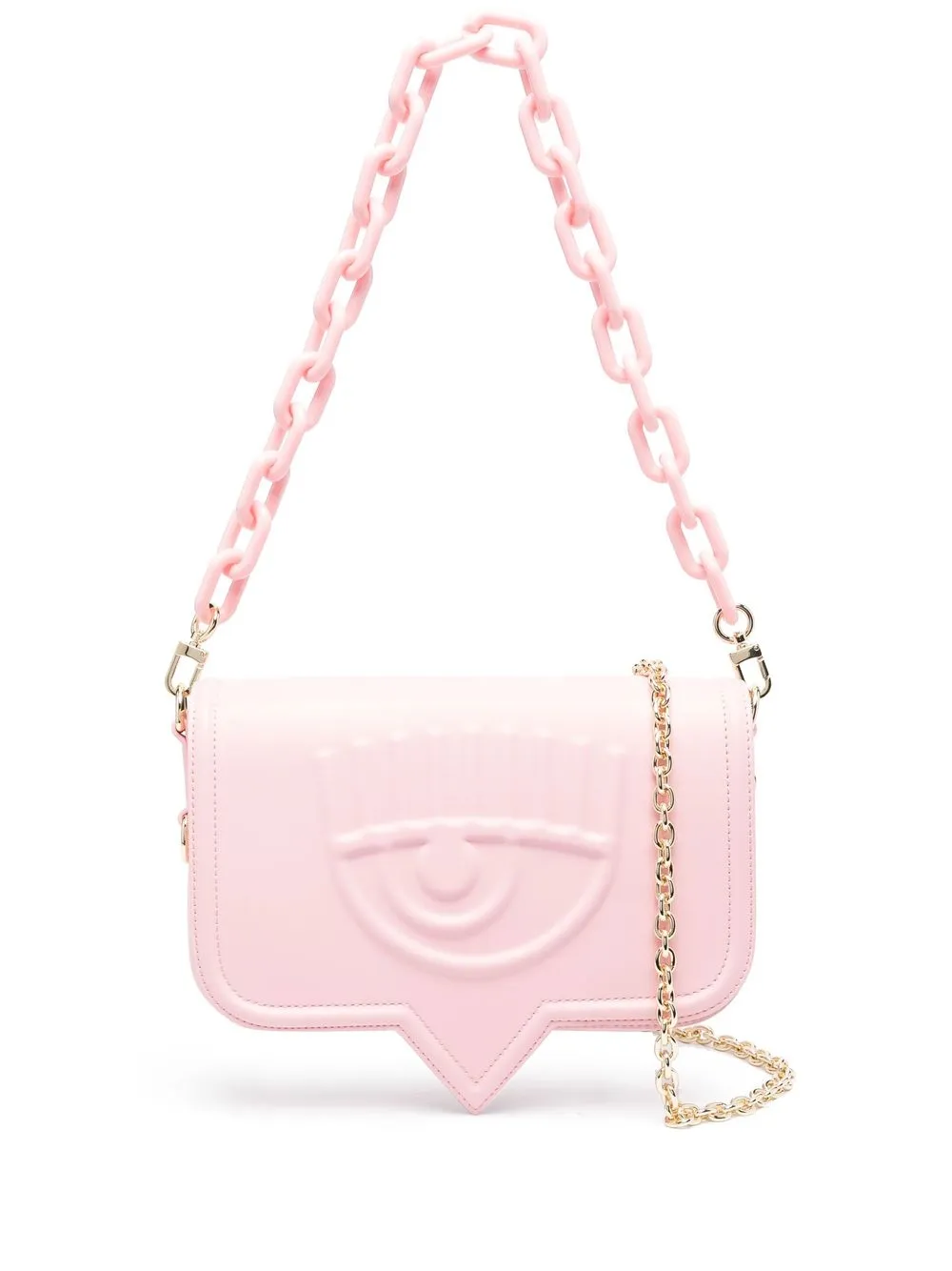 

Chiara Ferragni Eyelike-motif shoulder bag - Pink