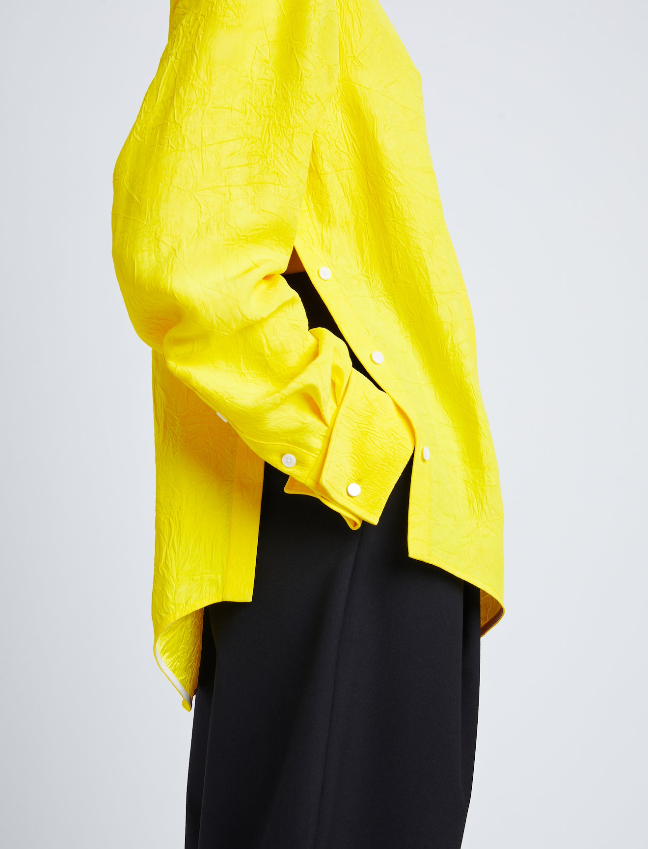 Crushed Matte Satin Shirt #4