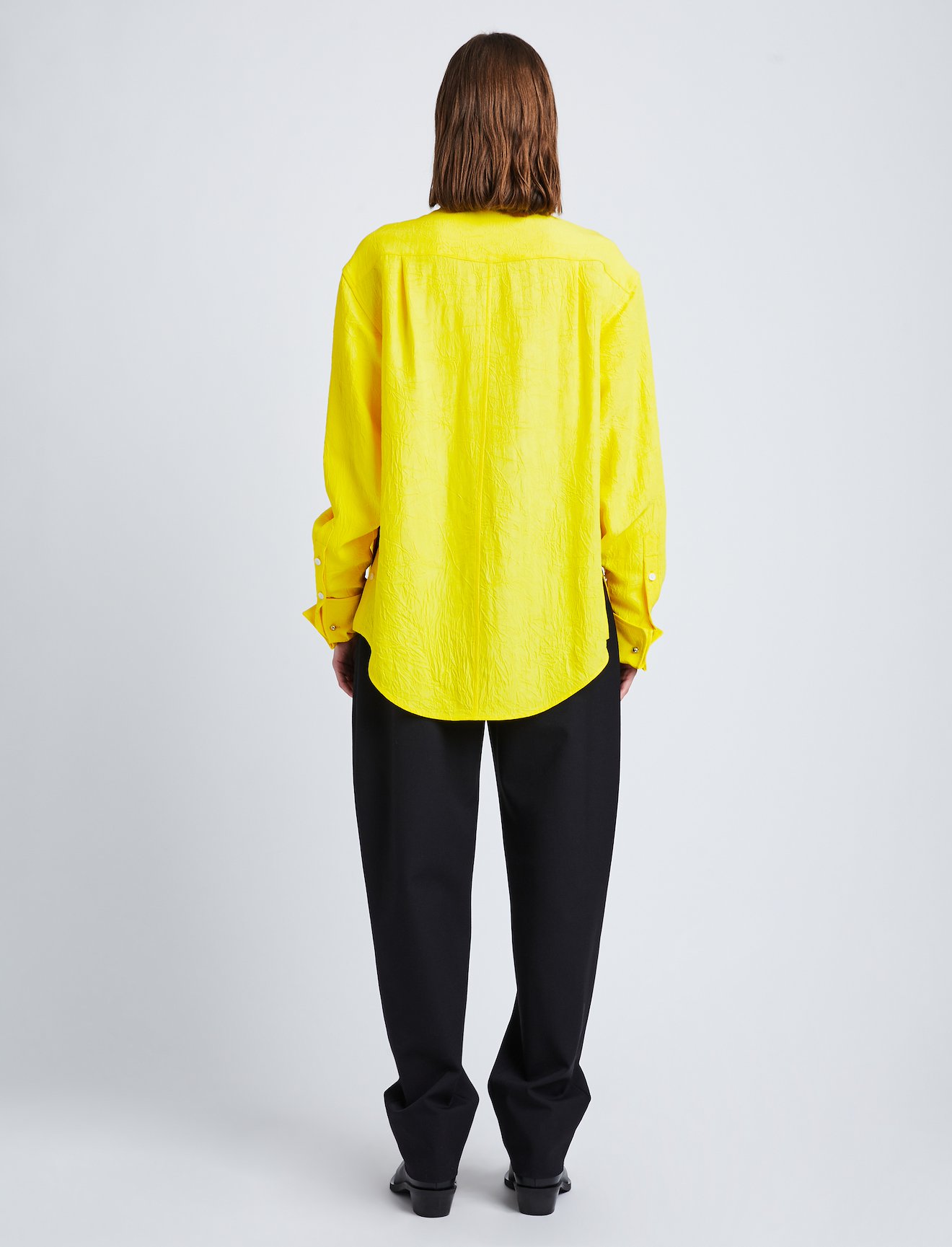 Crushed Matte Satin Shirt #3