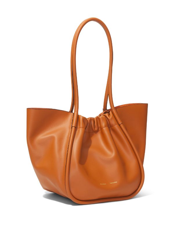 Proenza Schouler Large Ruched Leather Tote