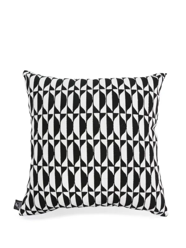 Geometric clearance outdoor cushions