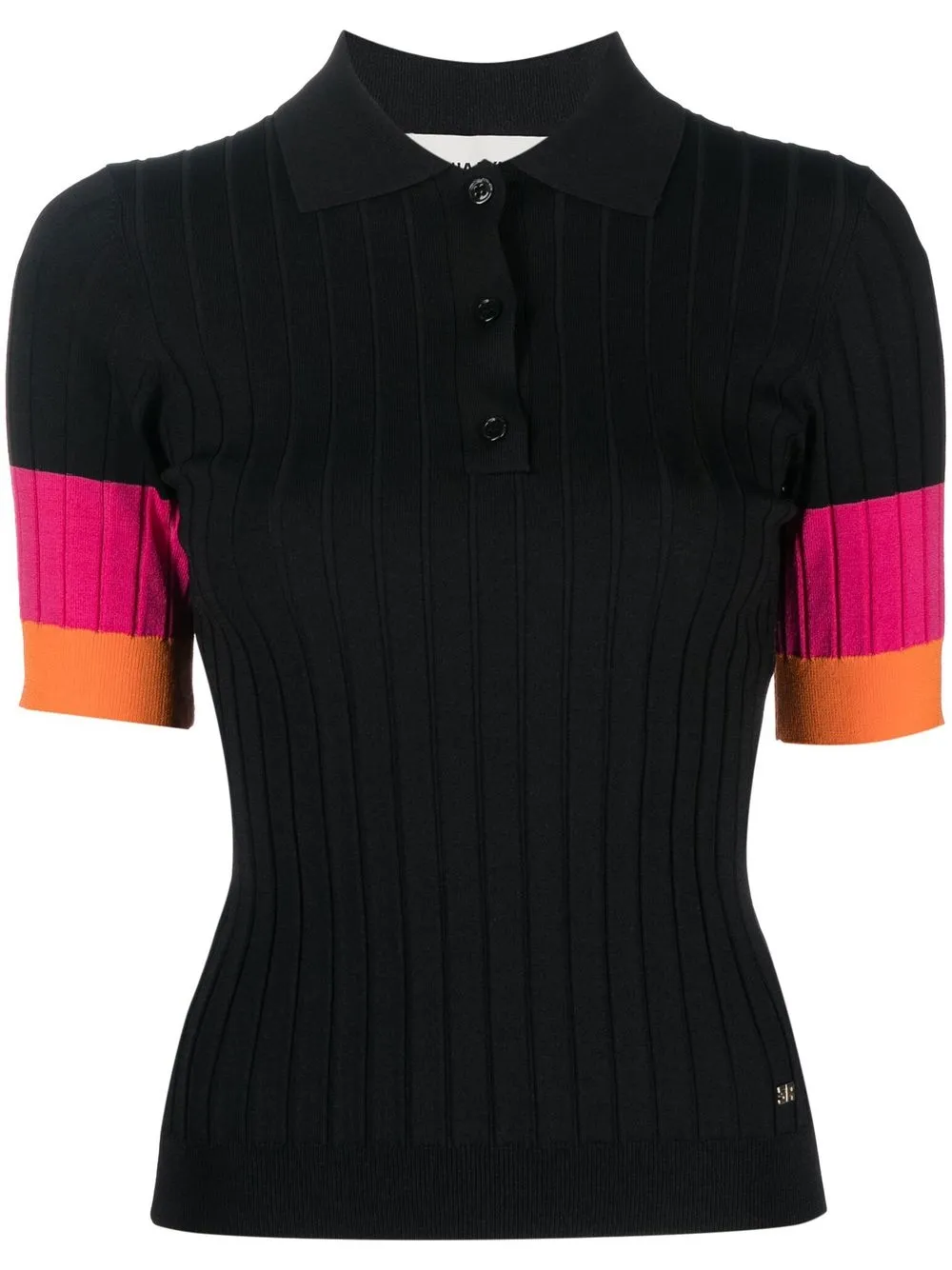 

Sonia Rykiel striped knitted top - Black