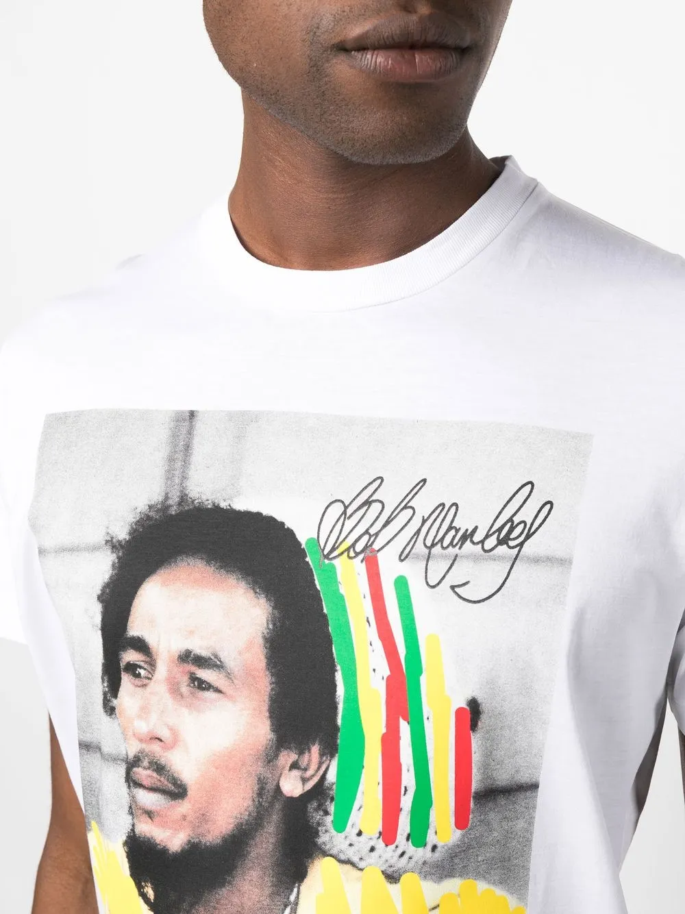 DSQUARED2 Bob Marley Cotton T-shirt | White | FARFETCH