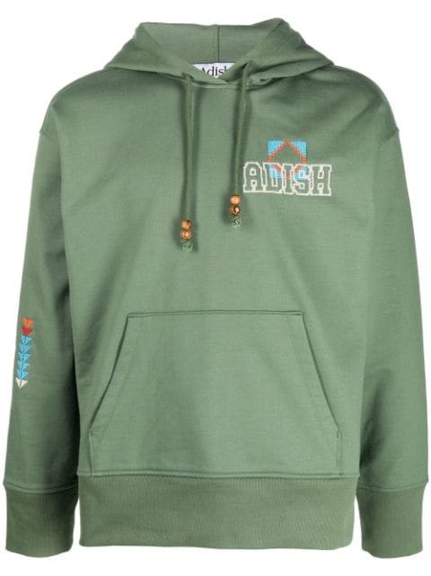 Adish hoodie con logo estampado en el pecho