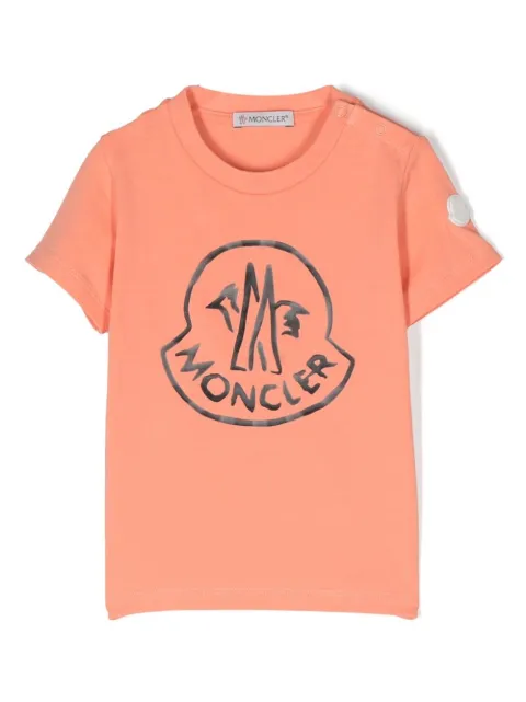 Moncler Enfant logo-print T-shirt