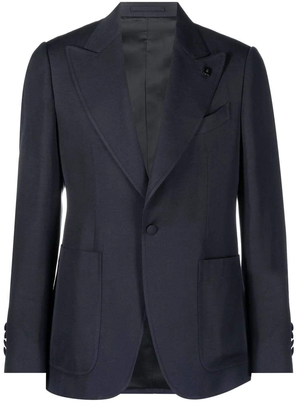 

Lardini The Attitude single-breasted blazer - Blue