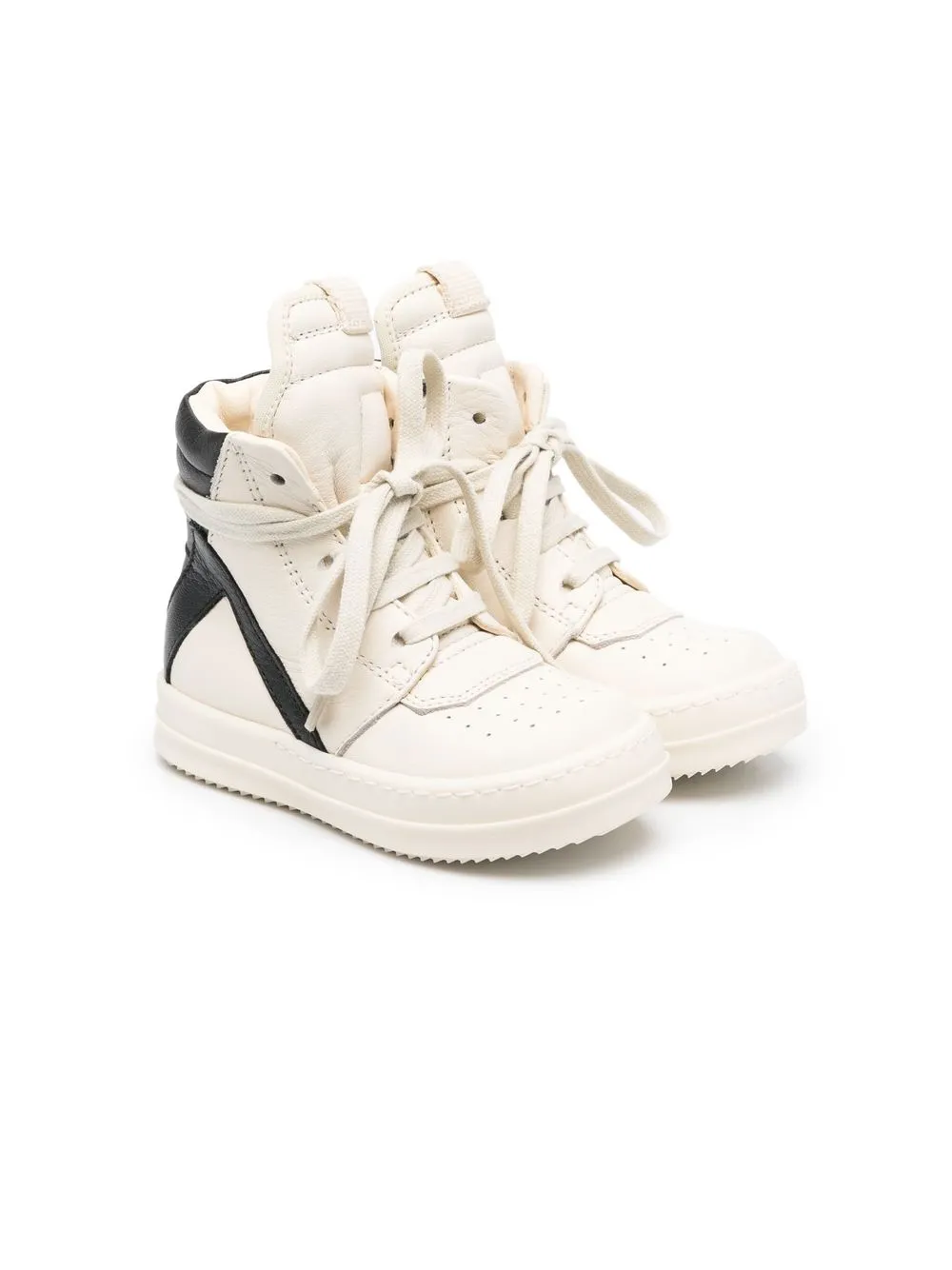 

Rick Owens Kids Geobasket high-top sneakers - Neutrals