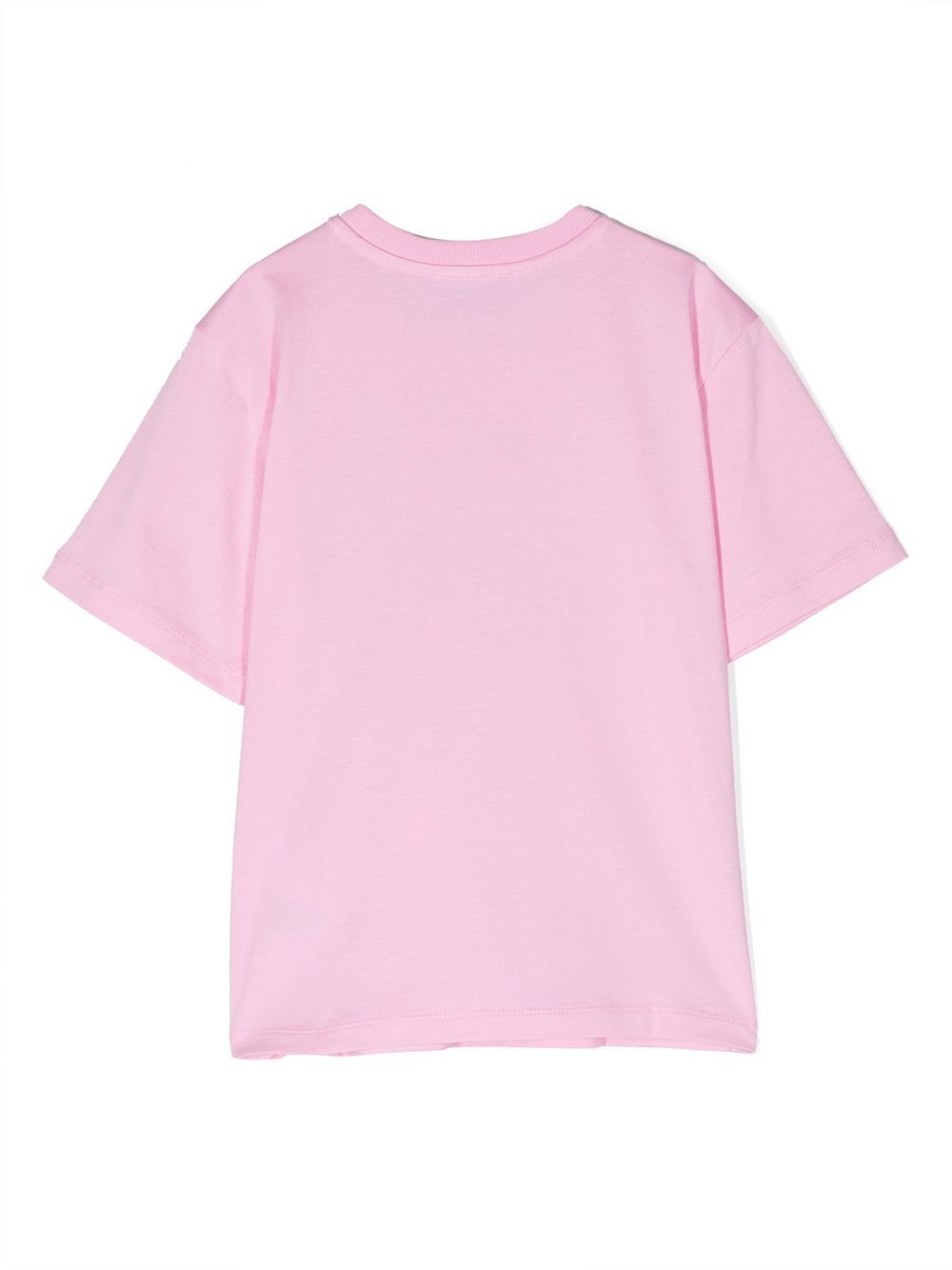 Moschino Kids T-shirt met teddybeer patroon - Roze