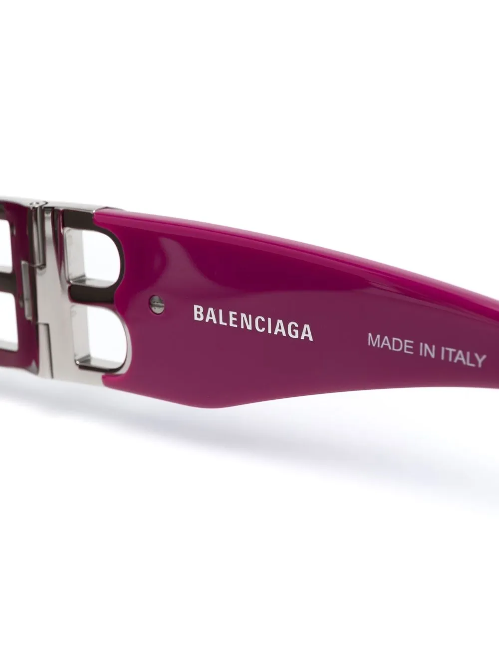 Balenciaga Dynasty Rectangle In Rosa