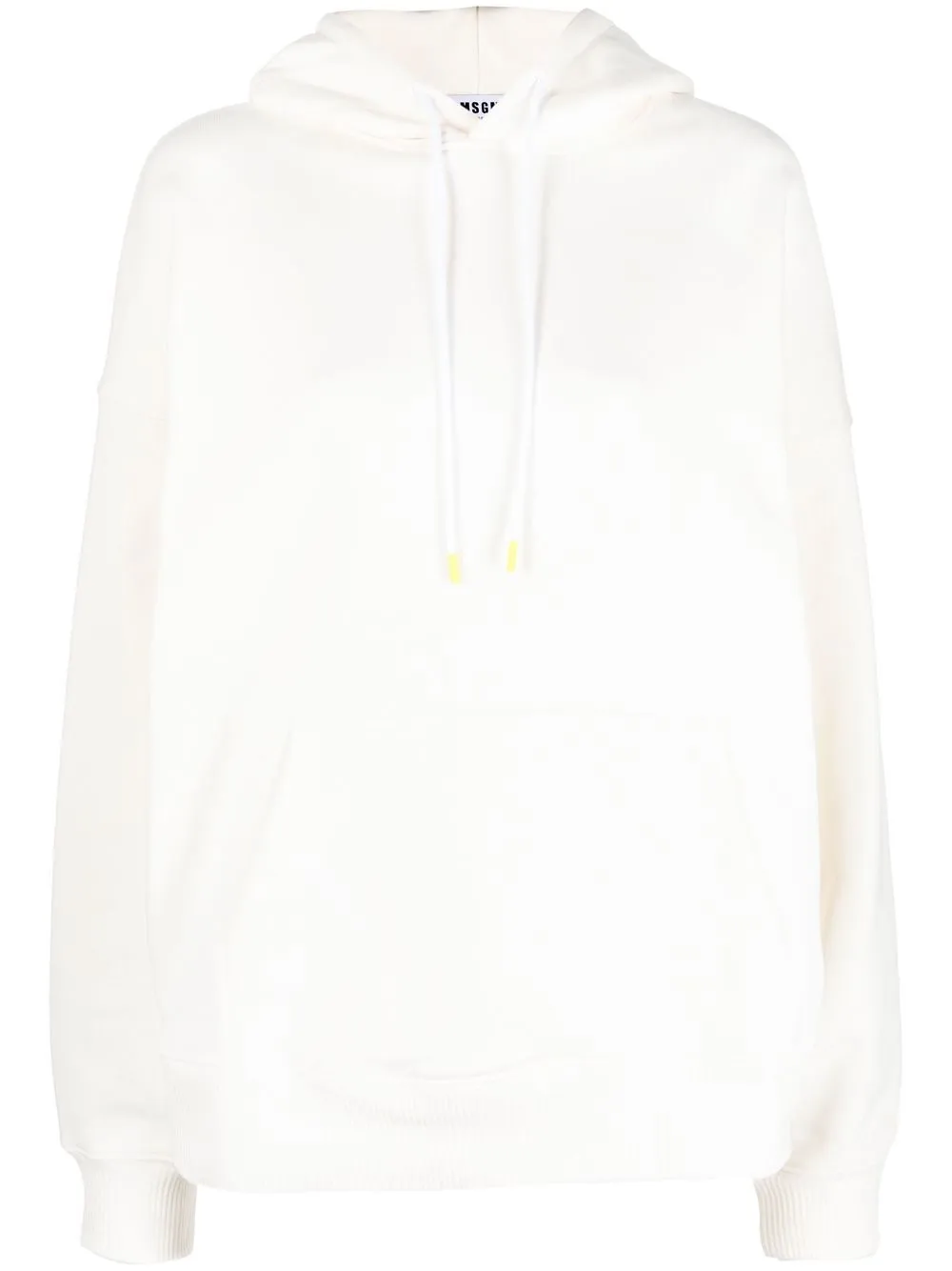 

MSGM hoodie con estampado gráfico - Blanco