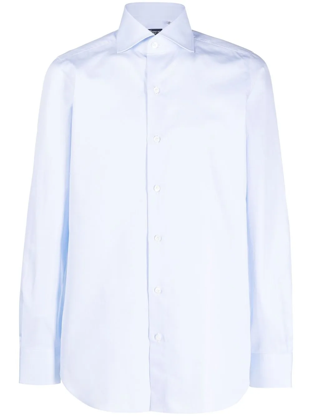 

Finamore 1925 Napoli plain cotton shirt - Blue