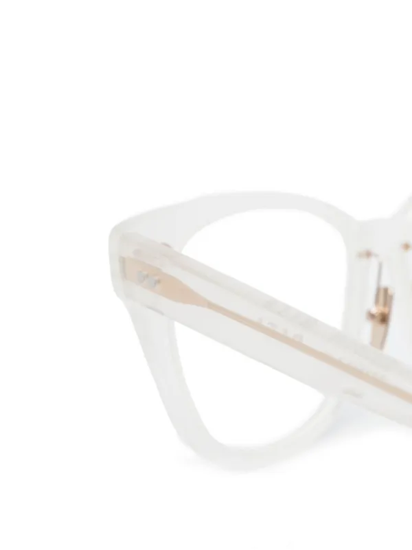 Dita Eyewear クリア眼鏡フレーム | ホワイト | FARFETCH JP