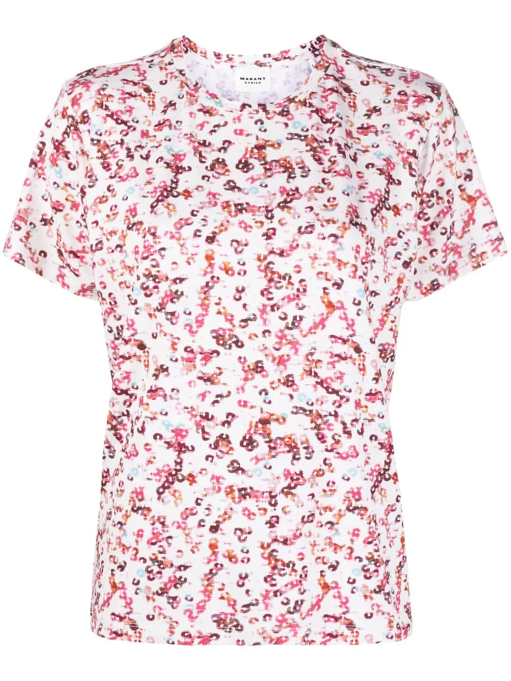 

Isabel Marant Étoile floral-print short-sleeved top - Neutrals