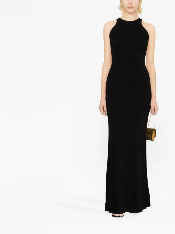 オールインワン・サロペット Elisabetta Franchi Black Fringed Dress ELISABETTA FRANCHI BLACK FRINGED DRESS – FerrarisBoutique