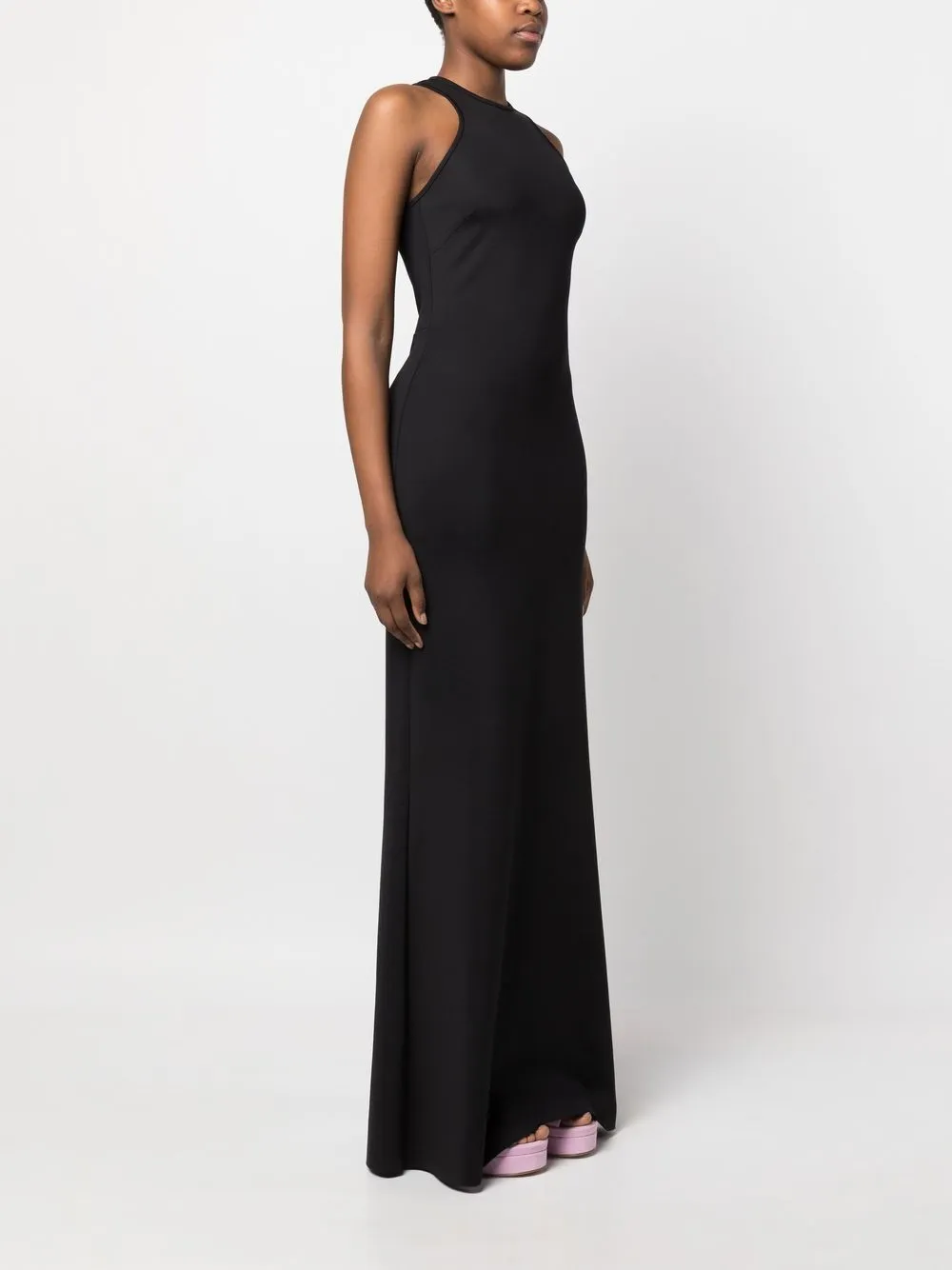 Max Mara Maxi-jurk Zwart