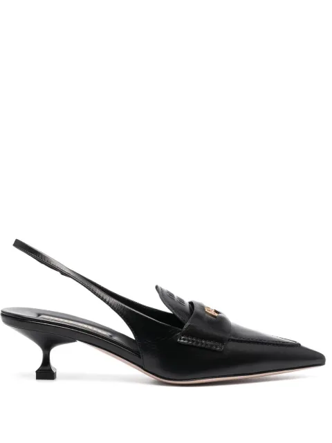 Miu Miu Penny Slingback-Pumps 50mm