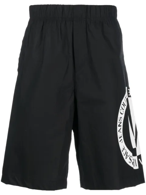 Versace Jeans Couture logo-print shorts 