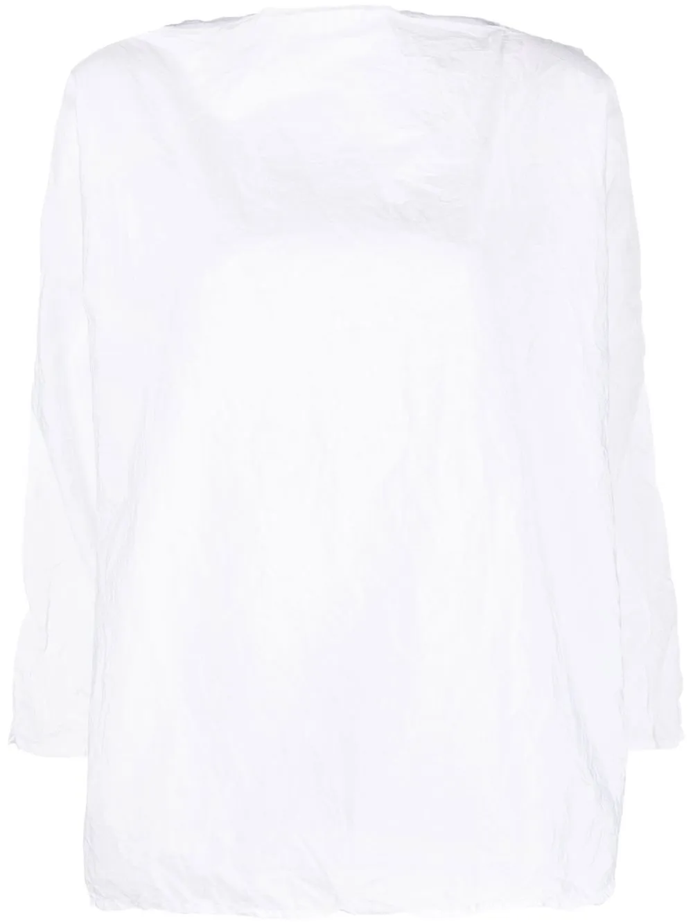 

Daniela Gregis long-sleeve cotton top - White