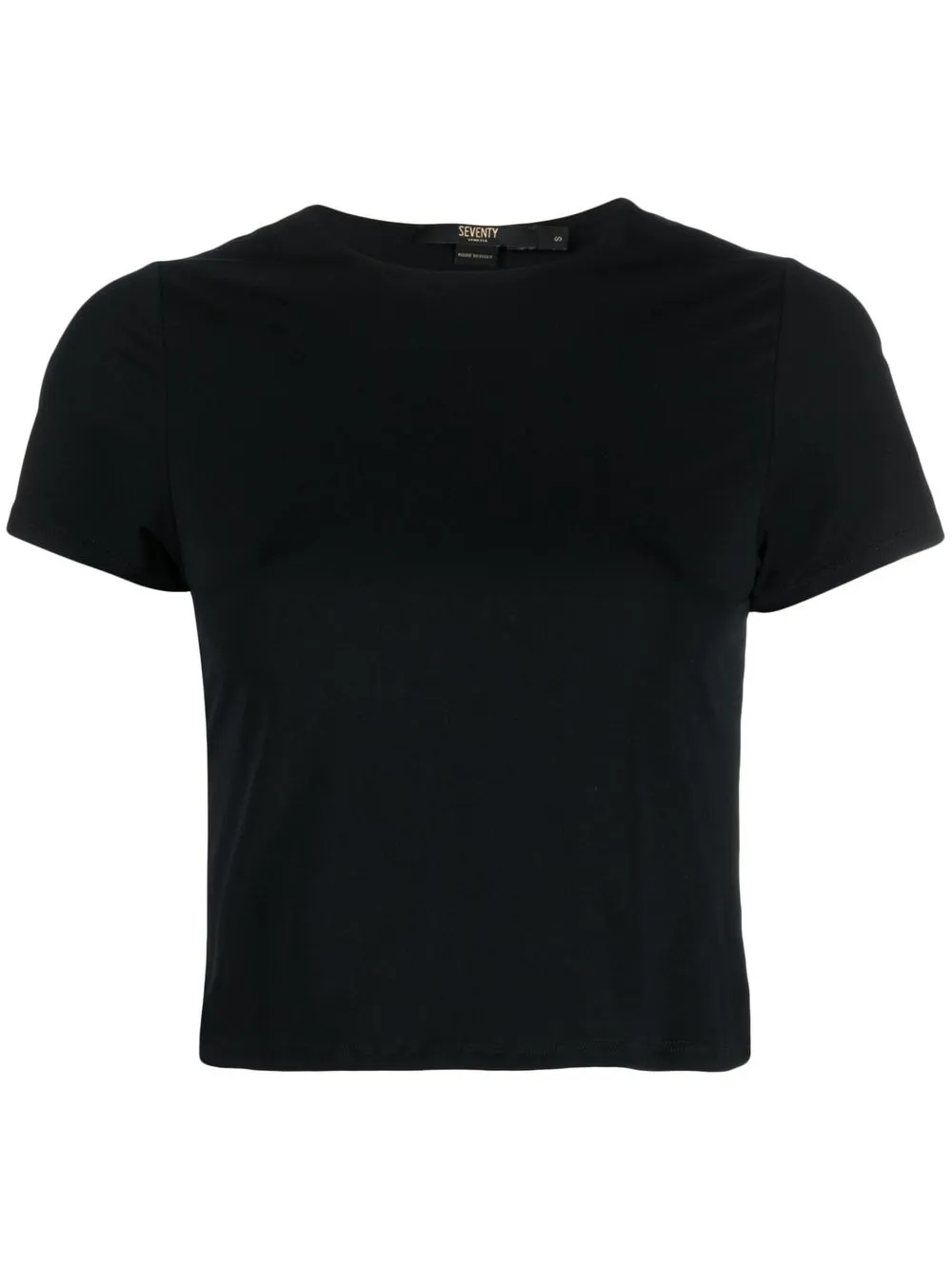 

Seventy boat-neck T-shirt - Black