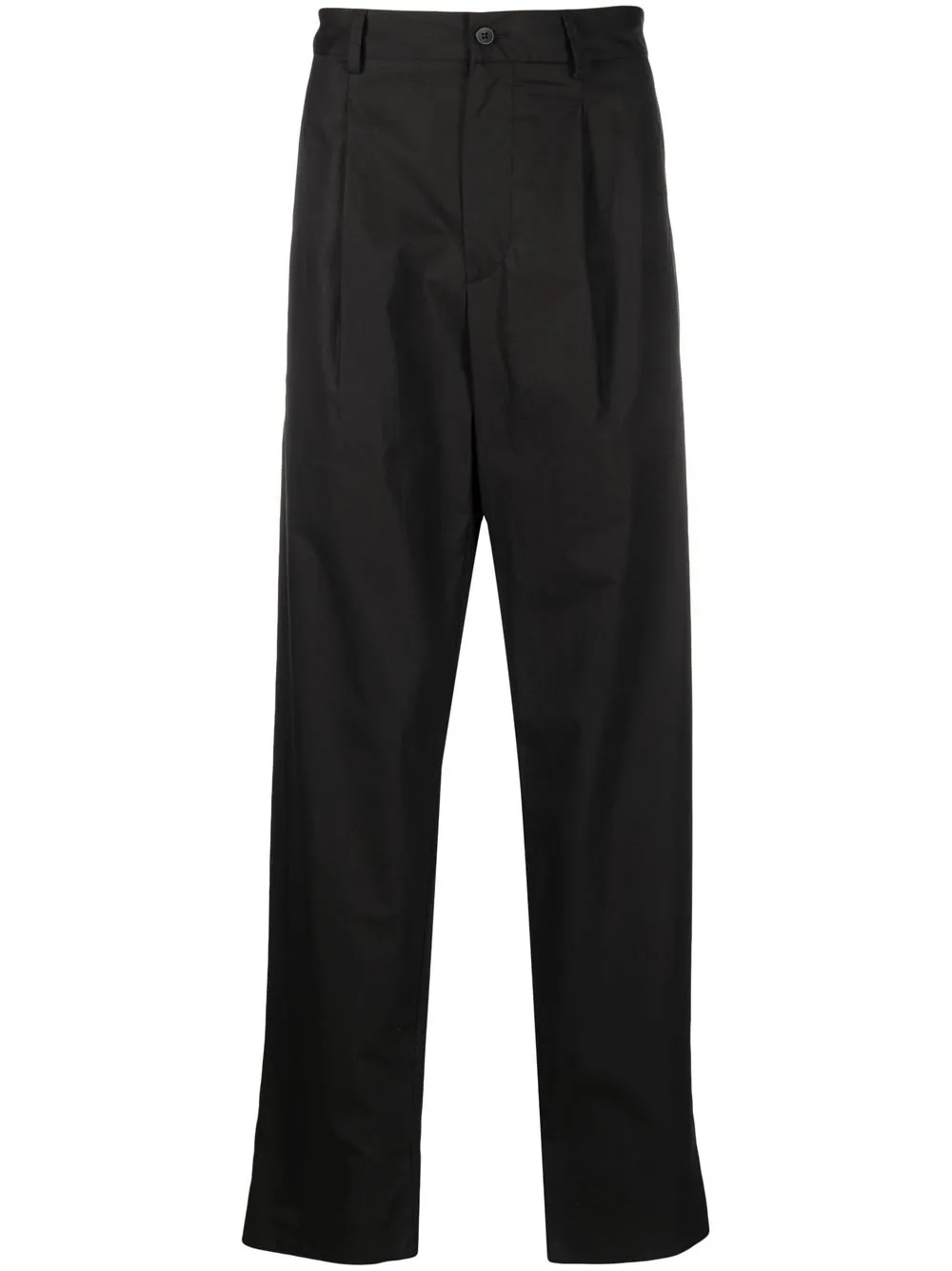 

Lardini elasticated waistband chino trousers - Black