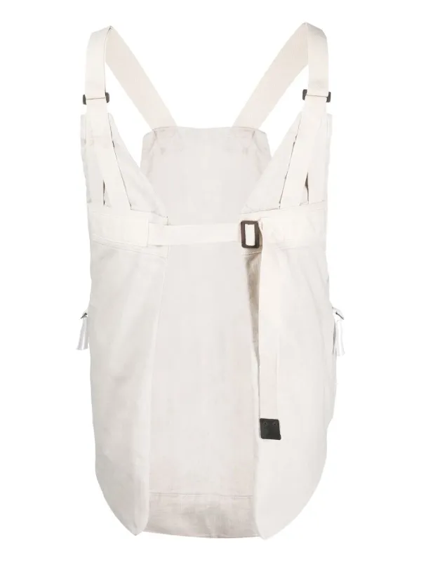 Boris Bidjan Saberi adjustable-shoulder-strap Vest | Neutrals 