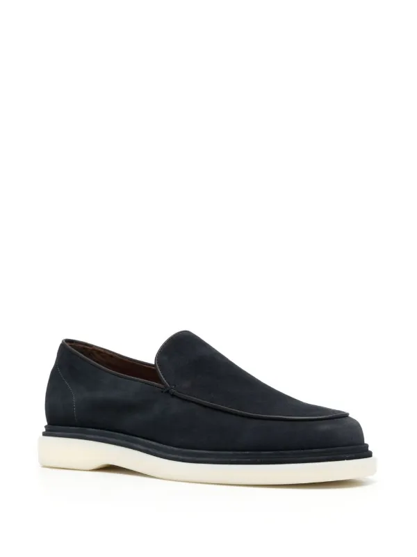 Fratelli Rossetti スエード ローファー | ブルー | FARFETCH JP