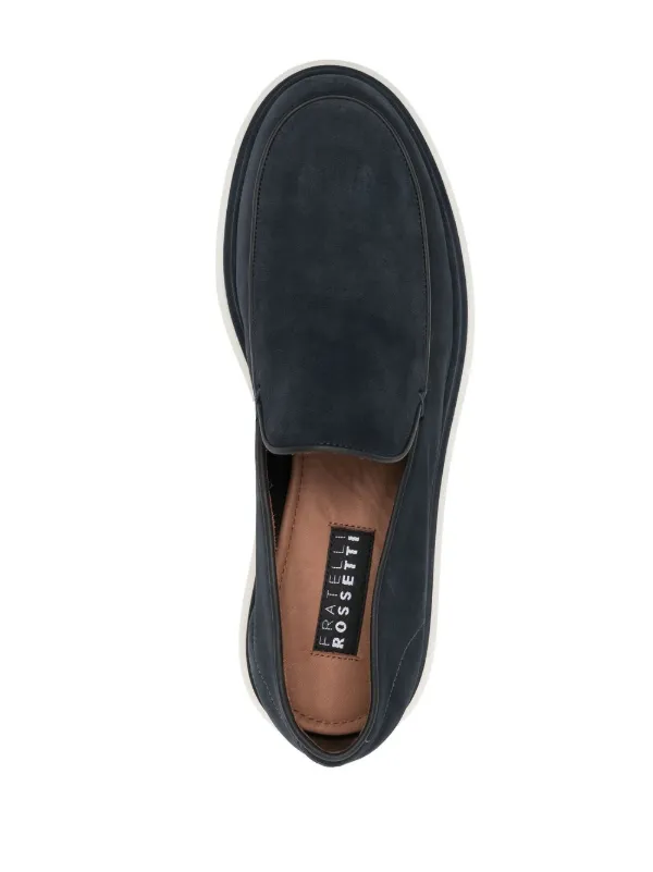 Fratelli Rossetti スエード ローファー | ブルー | FARFETCH JP