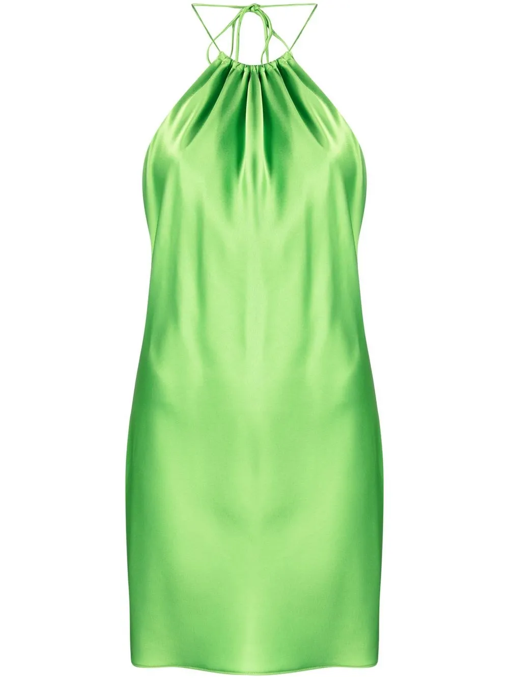 

alice + olivia Zumi halterneck minidress - Green