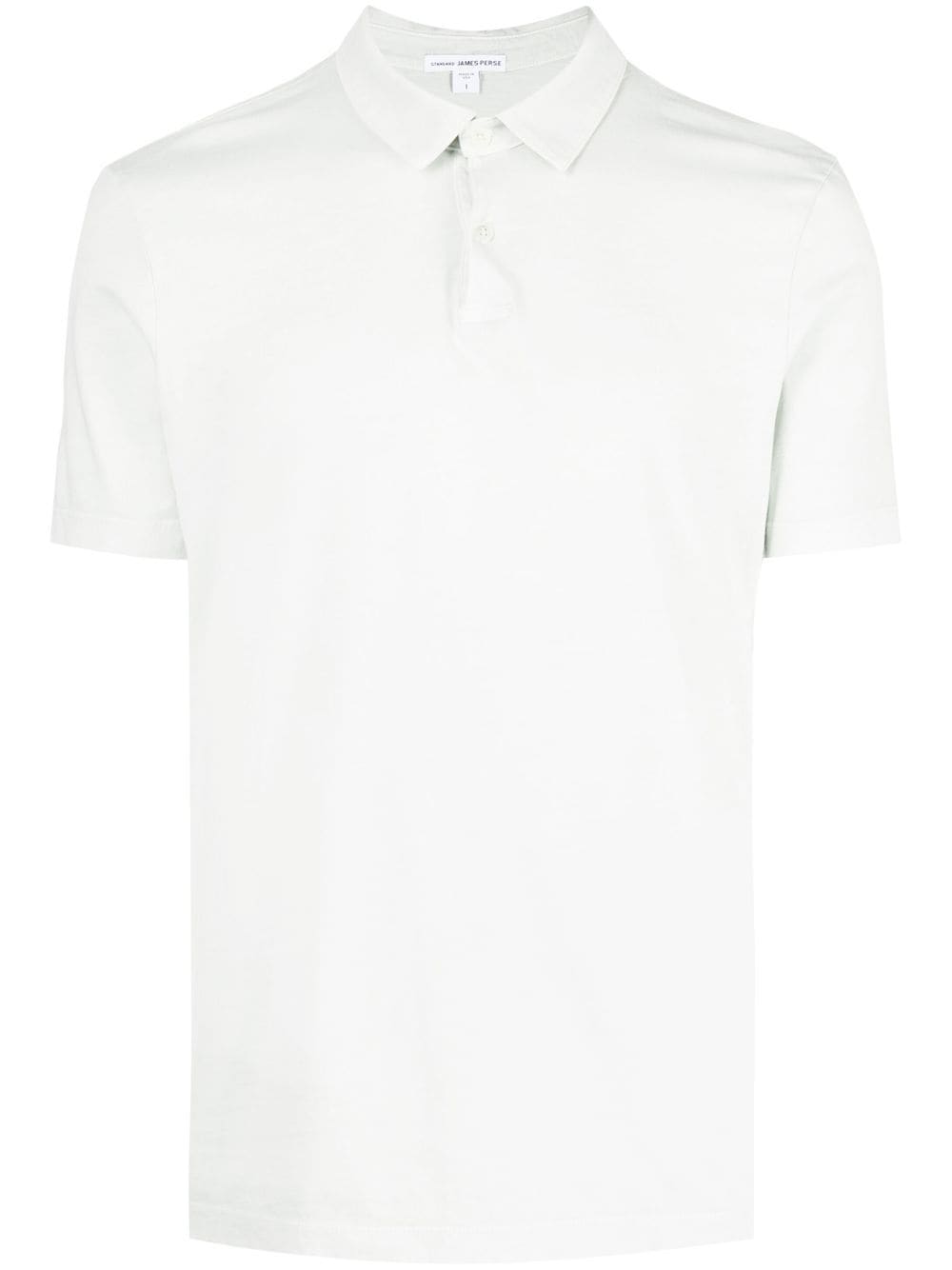 James Perse Revised Standard Polo Shirt In Green