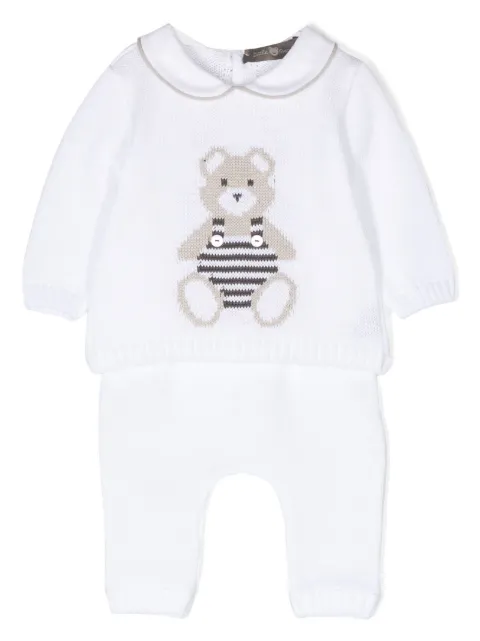 Little Bear knitted cotton pants