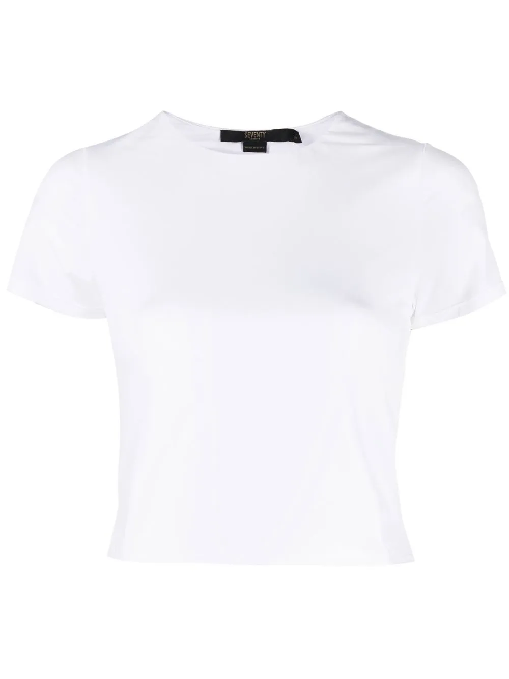 

Seventy cropped T-shirt - Blanco