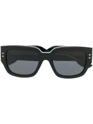 Prada Eyewear バイカラー サングラス | ブラック | FARFETCH JP