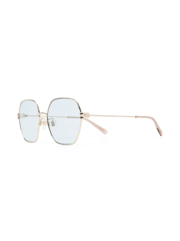 Gucci Eyewear ジオメトリックフレーム サングラス - Farfetch