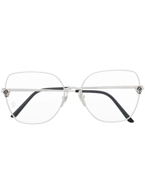 Cartier Eyewear signature Panther oversized glasses