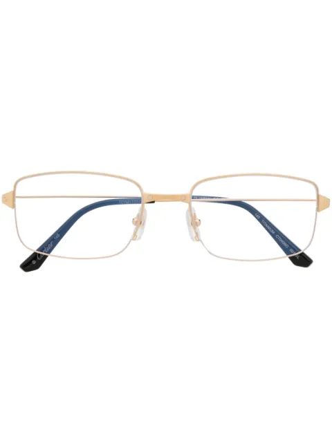 Cartier Eyewear clear-lenses rectangle-framed glasses
