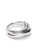 Tom Wood sterling silver Orb Slim ring