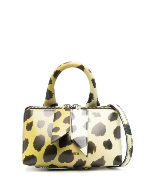 The Attico Friday giraffe-print tote bag