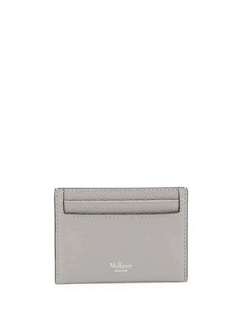 Mulberry Continental embossed-logo leather carholder