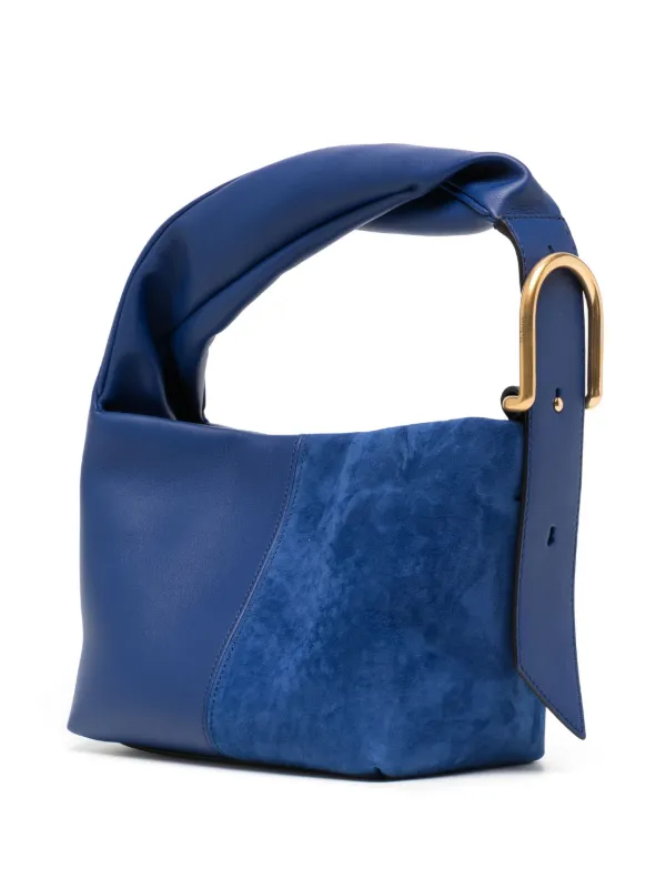 Mulberry Small Retwist Hobo Bag Blue FARFETCH IE