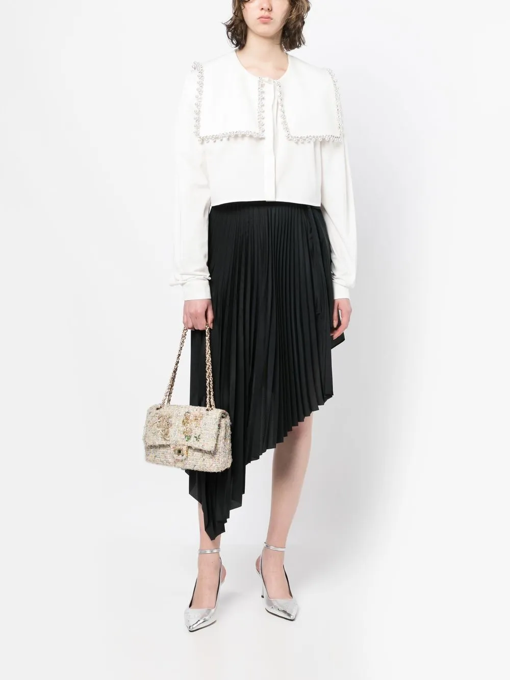 CHANEL Pre-Owned 2010 2.55 schoudertas - Veelkleurig