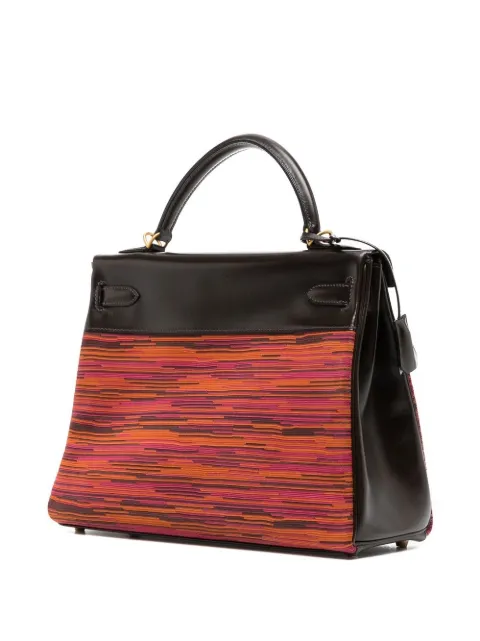 Hermès Pre-Owned 2004 Kelly Retourné 32 two-way bag SQUAREH - 2