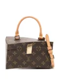 Louis Vuitton Pre-Owned 2014 pre-owned Monogram Twisted Box two-way handbag - Brown