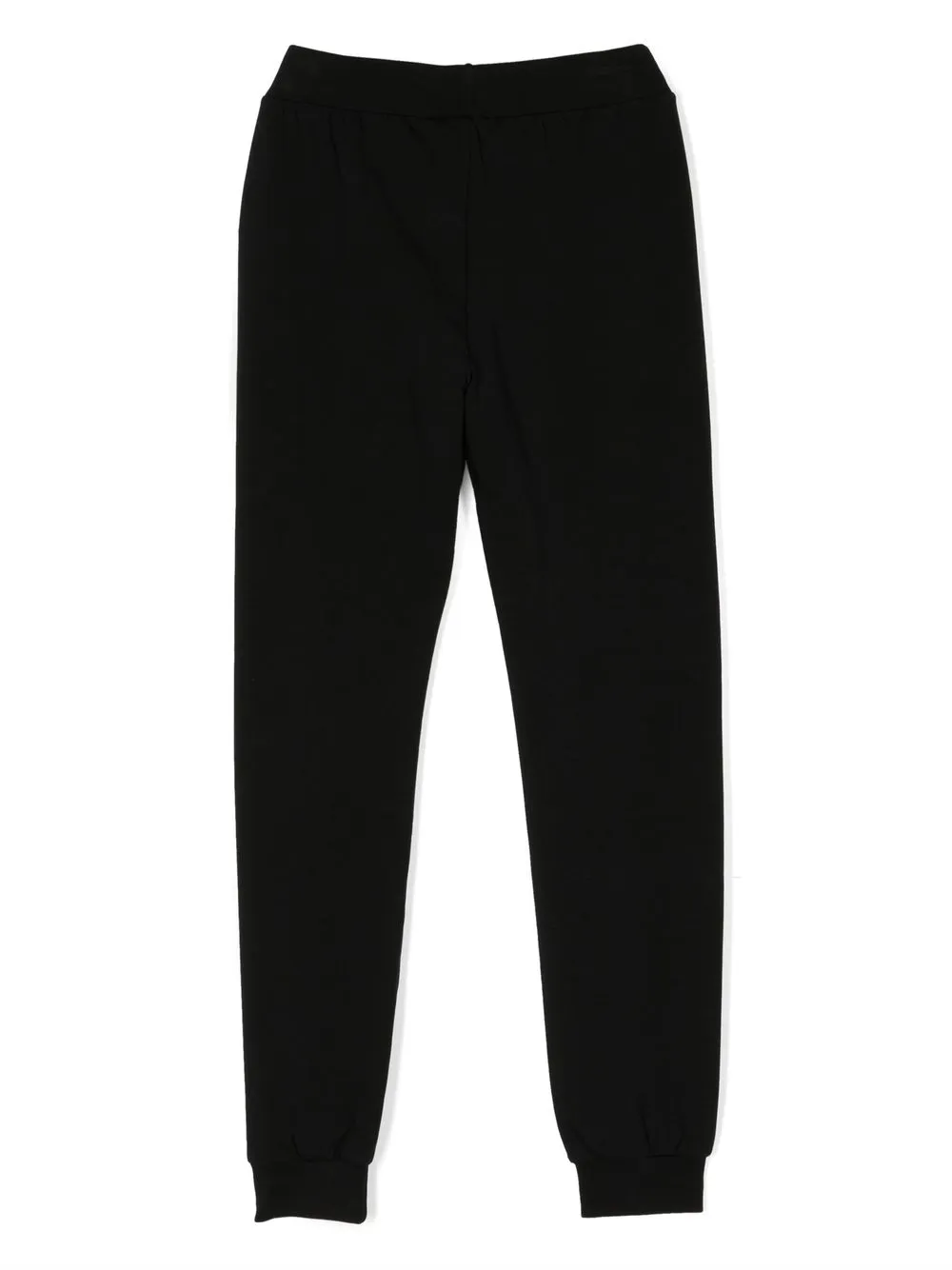 Philipp Plein Junior Trainingsbroek met logopatch - Zwart