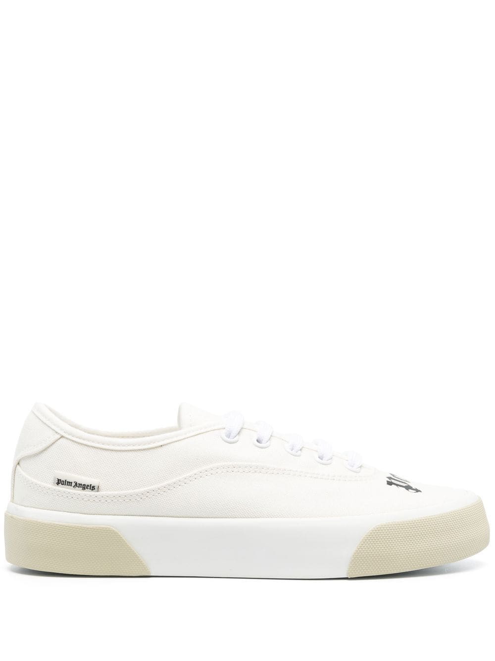 

Palm Angels logo-print low-top sneakers - Neutrals