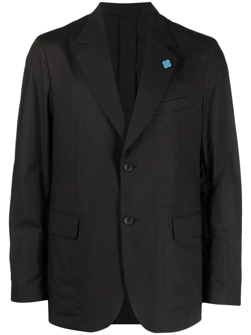 

Lardini single-breasted button blazer - Black