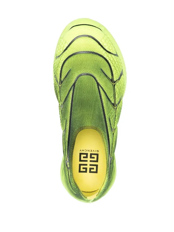 Givenchy グラデーション スリッポンスニーカー | グリーン Givenchy グラデーション スリッポンスニーカー | グリーン