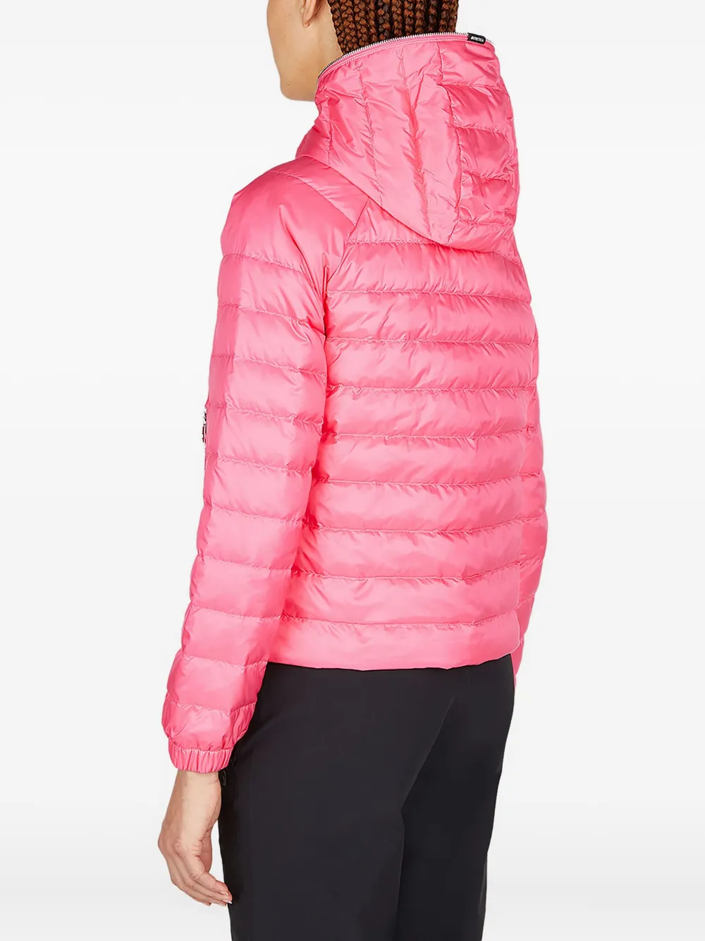 Duvetica hooded puffer jacket Roze