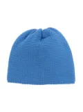 Little Bear knitted cotton beanie - Blue